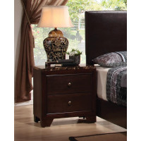 Coaster Furniture 200422 Conner 2-drawer Rectangular Nightstand Cappuccino